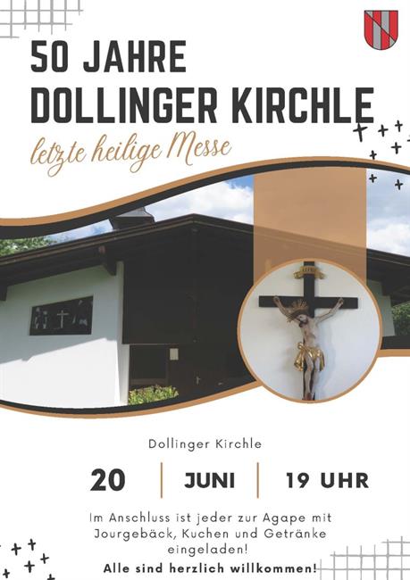Dollinger Kirchle 50 Jahr Feier